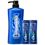 凌仕 冰击男士醒体沐浴露600ml+清扬洗发露100ml*2 亚马逊价格