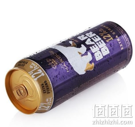 哈尔博蓝熊烈性啤酒