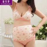 春天梦 孕妇纯棉哺乳文胸套装