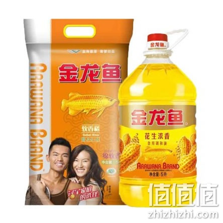 金龙鱼软香稻+花生浓香食用调和油