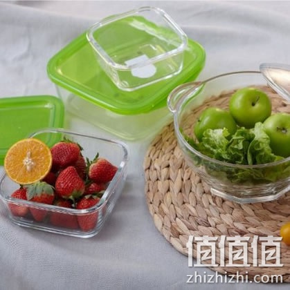 青苹果爱尚钢化玻璃保鲜盒