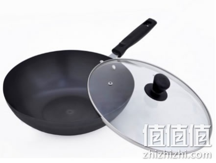 顺达SDE-9007玻璃盖不锈精铁炒锅