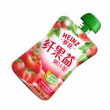 亨氏 纤果益苹果草莓成人果汁泥 130g*2袋 1号店价格