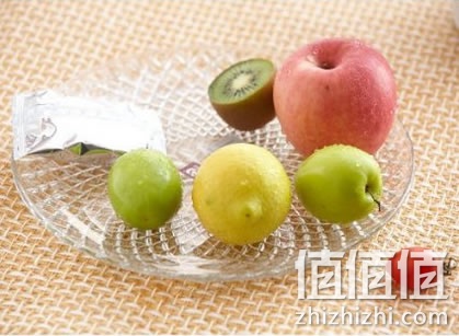 青苹果P66-10方格系列玻璃果盘