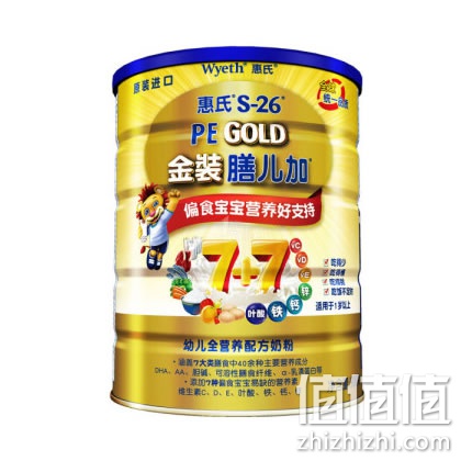 惠氏S-26金装膳儿加配方奶粉