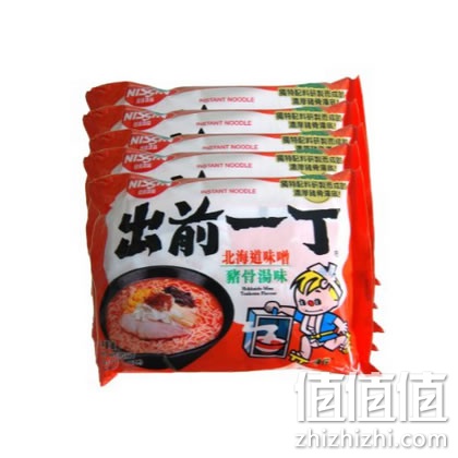 出前一丁北海道味噌猪骨汤味高品质即食面