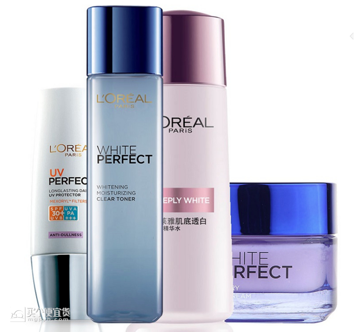 LOREAL 欧莱雅 美白防晒4件套 ￥269  需满 减