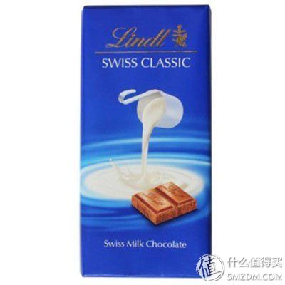 限地区：Lindt 瑞士莲 经典排装榛仁牛奶巧克力 100g9.8元