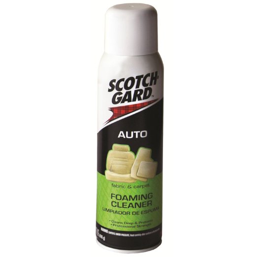 3M Scotchgard 思高洁 车用织物内饰及脚垫泡沫清洁剂 99元 （下单5折  即49.5元 包邮 ）