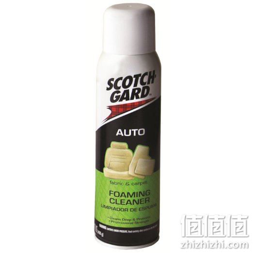 3M Scotchgard 思高洁 车用织物内饰及脚垫泡沫清洁剂 亚马逊中国