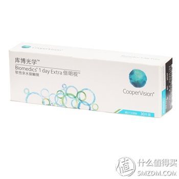 CooperVision 库博 Biomedics 倍明视 隐形眼镜 日抛30片*2+倍明视日抛*6片 145元 包邮