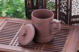启轩 宜兴手工紫砂杯 13cm*12cm 京东商城价格