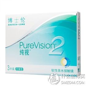 BAUSCH+LOMB 博士伦 纯视2代 月抛隐形眼镜 3片装*2盒+佰视明月抛*2片256元 包邮