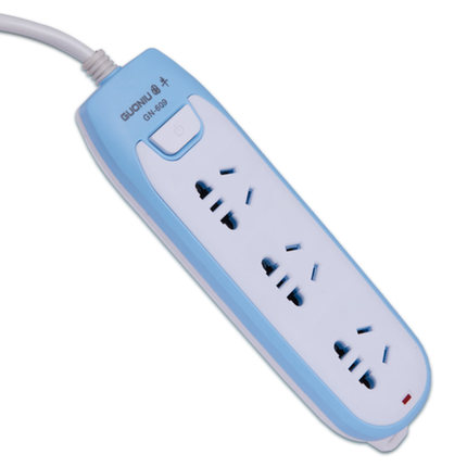 国牛 GN-003  插座 1.5m 三位总控 9.9元 包邮  原价29.9元