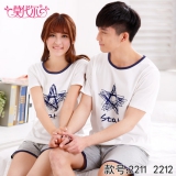 莫代尔 情侣款纯棉家居服套装