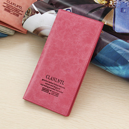 clanlntl 克安路 长款多卡位拉链钱包 19.9元 起包邮 （多色可选）