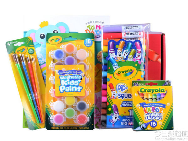 Crayola 绘儿乐 绘画惊喜套装礼盒 EC-ASET02 112.21元  （满 99 减 20 ）