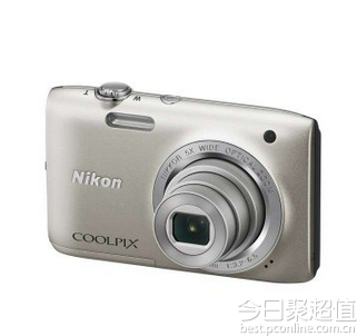 Nikon尼康 S2800 数码相机 银色 368元 包邮 ，历史新低