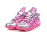 米菲 DM0254 PU/纺织物红色女小童运动鞋休闲鞋 优购网价格