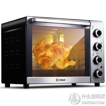 Donlim 东菱 DL-K33B 多功能电烤箱(炉灯/热风/独立温控/转叉)+凑单品236.61元 包邮 ,可用全品类券