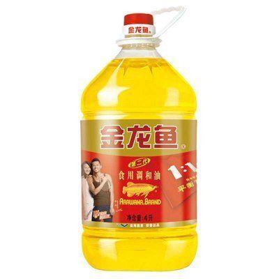 金龙鱼 黄金比例调和油 4L 36.9元