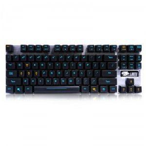 LBOTS 达尔优 机械合金版 87键背光机械键盘 黑轴版 黑色 279元   279元  （299-30 ）
