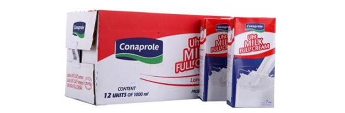 Conaprole卡贝乐 超高温灭菌全脂纯牛奶 1L*12盒整箱 券 后85元 包邮