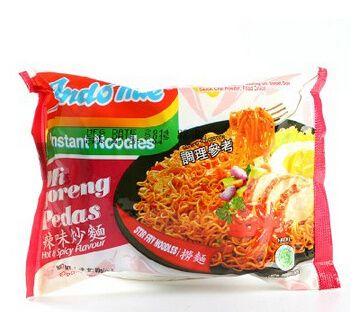 营多 传统加辣捞面5连包 80g*5/袋（12.9-5  ） 7.9元 （12.9-5  ）