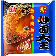 日清 炒面大王 葱油肉丝风味 2.5元  同款天猫3元