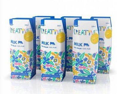 DONE CREATIVE 多恩瑞福 全脂牛奶 250ml*6/组*2组 36.5元