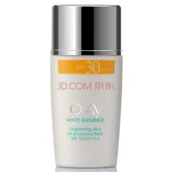 59元  Olay玉兰油 水感透白轻透倍护隔离防晒液40ml（SPF30+ 美白 防晒 隔离）