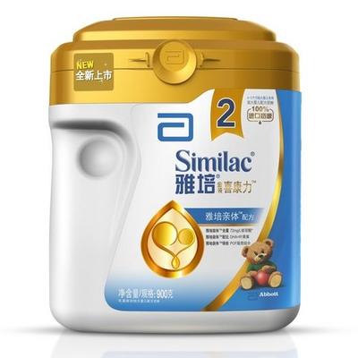 Similac 美国雅培 较大婴儿配方奶粉2段 900g 159元 （179-20 ）