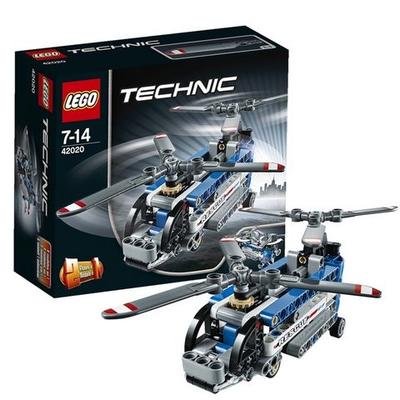 LEGO 乐高 TECHNIC机械组 双翼螺旋桨直升机 79元 包邮 （99-20 ）