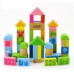 37.5元   木玩世家 50粒海洋动物 智力木质积木 37.5元  (双重优惠)