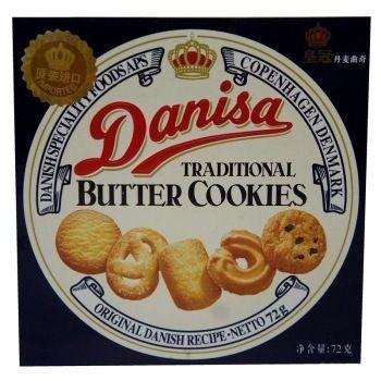 印尼进口 皇冠（danisa）丹麦曲奇72g*10 49元 （需买10件）