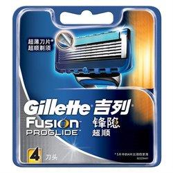 76元  Gette吉列 剃须刀 锋隐超顺手动刀片(4刀头)