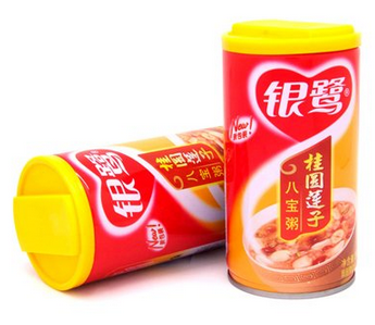 限地区：银鹭 桂圆莲子八宝粥 360g 2.6元