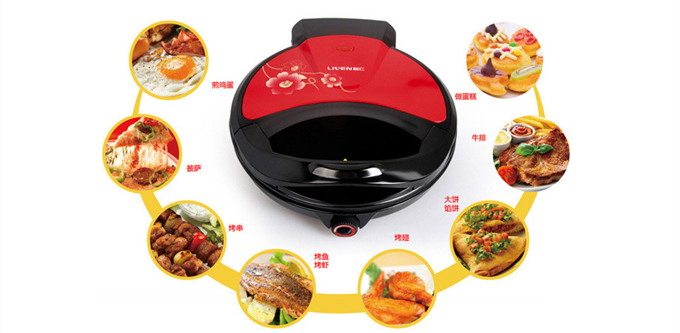 Liven利仁 LR-300 HA 可调温电饼铛 券 后90元 包邮