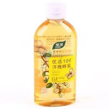 Lohas 悦活 优选100 洋槐蜂蜜 454g/瓶 29.8元 （可99-50 ）