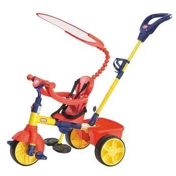 little tikes 小泰克 三轮车 儿童脚踏童车车 3合1推行三轮车红色 627354MX2 448元 （598-150 ）