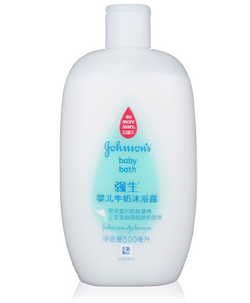 5.9元   华东白菜不限购！Johnson 强生 婴儿牛奶沐浴露 500ml 5.9元