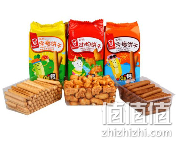 嘉顿 童心嘉园儿童饼干组合装 305g