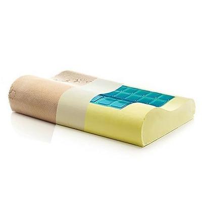 SLEEPEZBEDZ 睡眠易 凝胶枕慢回弹护颈保健太空枕 颈椎枕 记忆枕头 预防颈椎酸痛 (浅咖啡色) 69元
