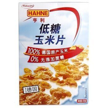 德国进口 HAHNE亨利低糖玉米片375g 23.5元