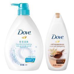 35.3元 Dove 多芬 轻柔活肤沐浴乳1000ml+300ml