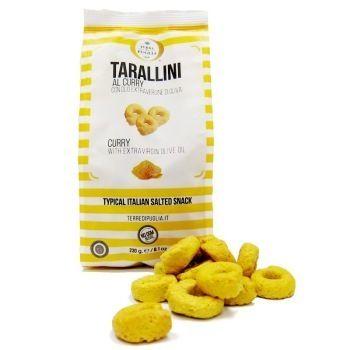 哈得斯 TARALLINI 披萨圈 咖喱味 230g 29.9元 （可200-100 ）