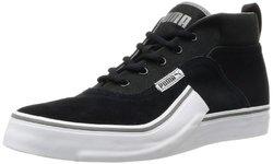 298.4元  PUMA 彪马 现代动感系列 男 自行车鞋Villian S Mid 355306010200 黑色-铁灰 42 (UK 8)