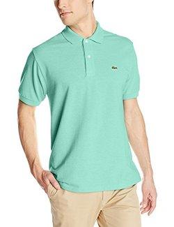 折合349.5元  Lacoste 法国鳄鱼 男士休闲短袖优质Polo衫
