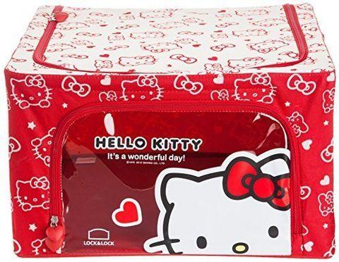LOCK&LOCK 乐扣乐扣 HELLO KITTY系列儿童收纳箱44L HKT154R红色 112.5元 （可2件85折 ）