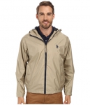 U.S. POLO ASSN. 男士连帽风衣夹克